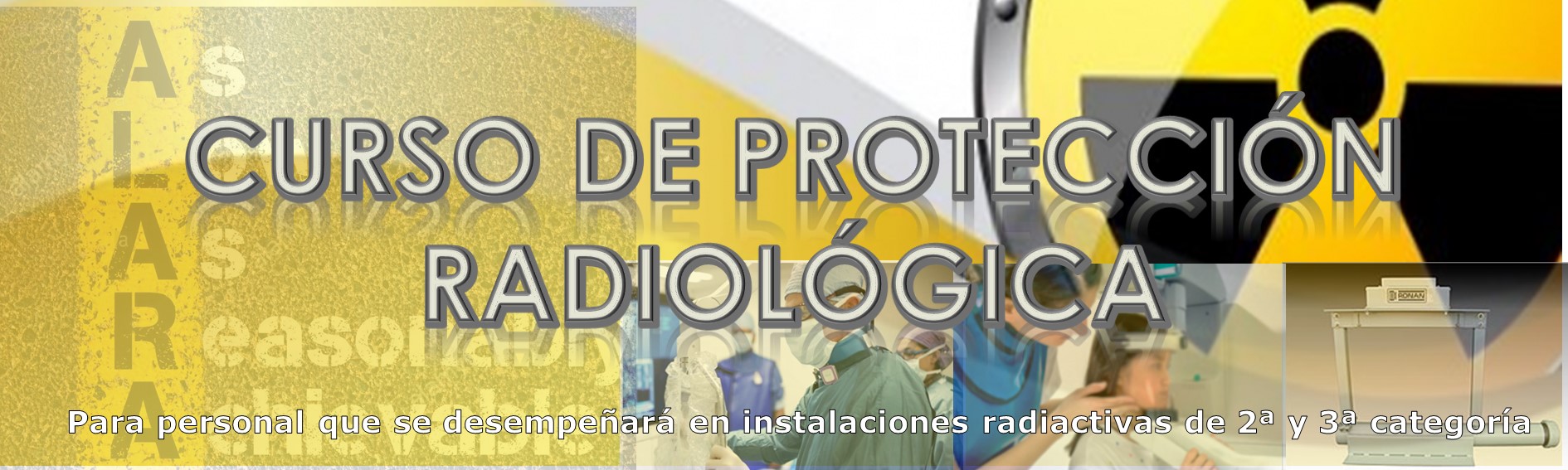 Portada Curso Protección Radiológica 2da y 3era